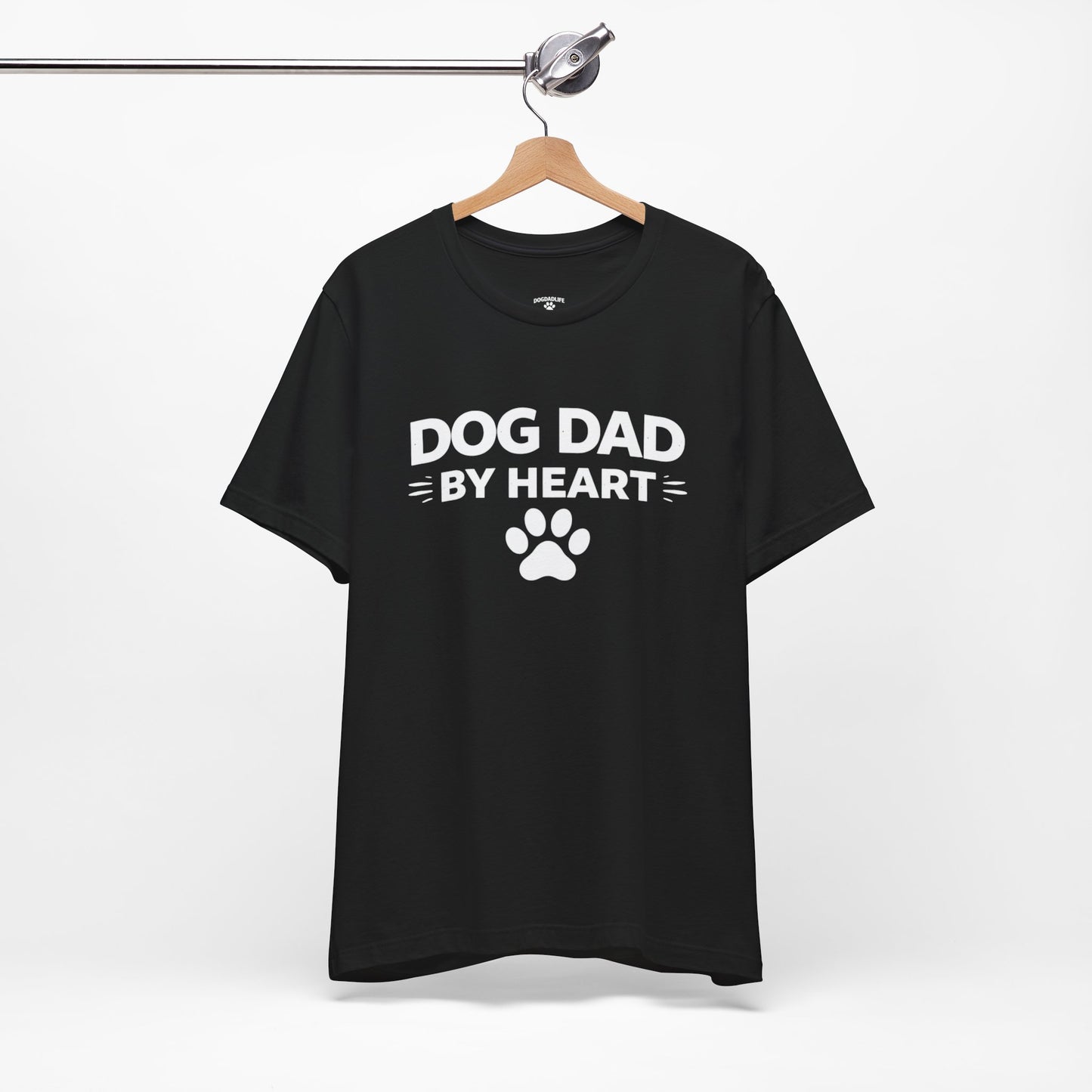 Dog Dad By Heart T-Shirt – Funny Dog Lover Tee for Dog Dads | DogDadLife