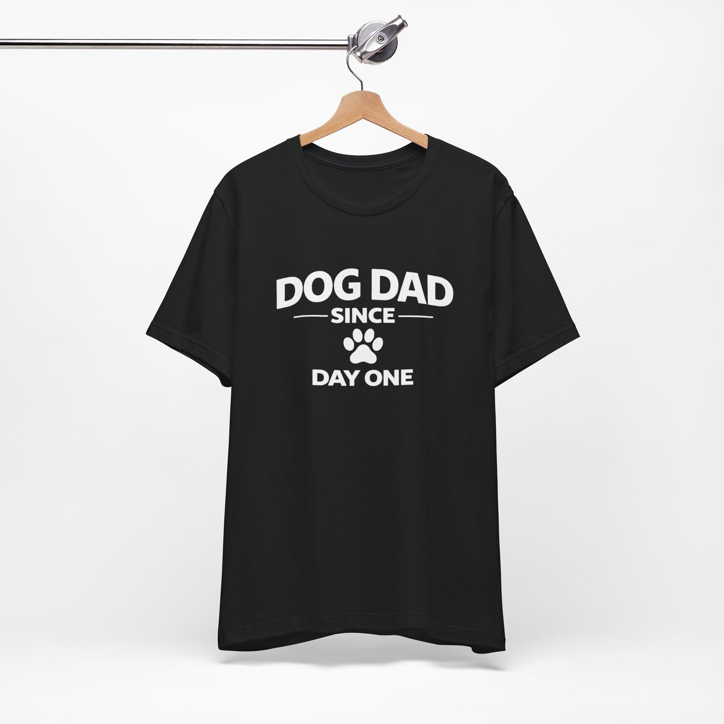 Dog Dad Since Day One T-Shirt – Funny Dog Lover Tee for Dog Dads | DogDadLife