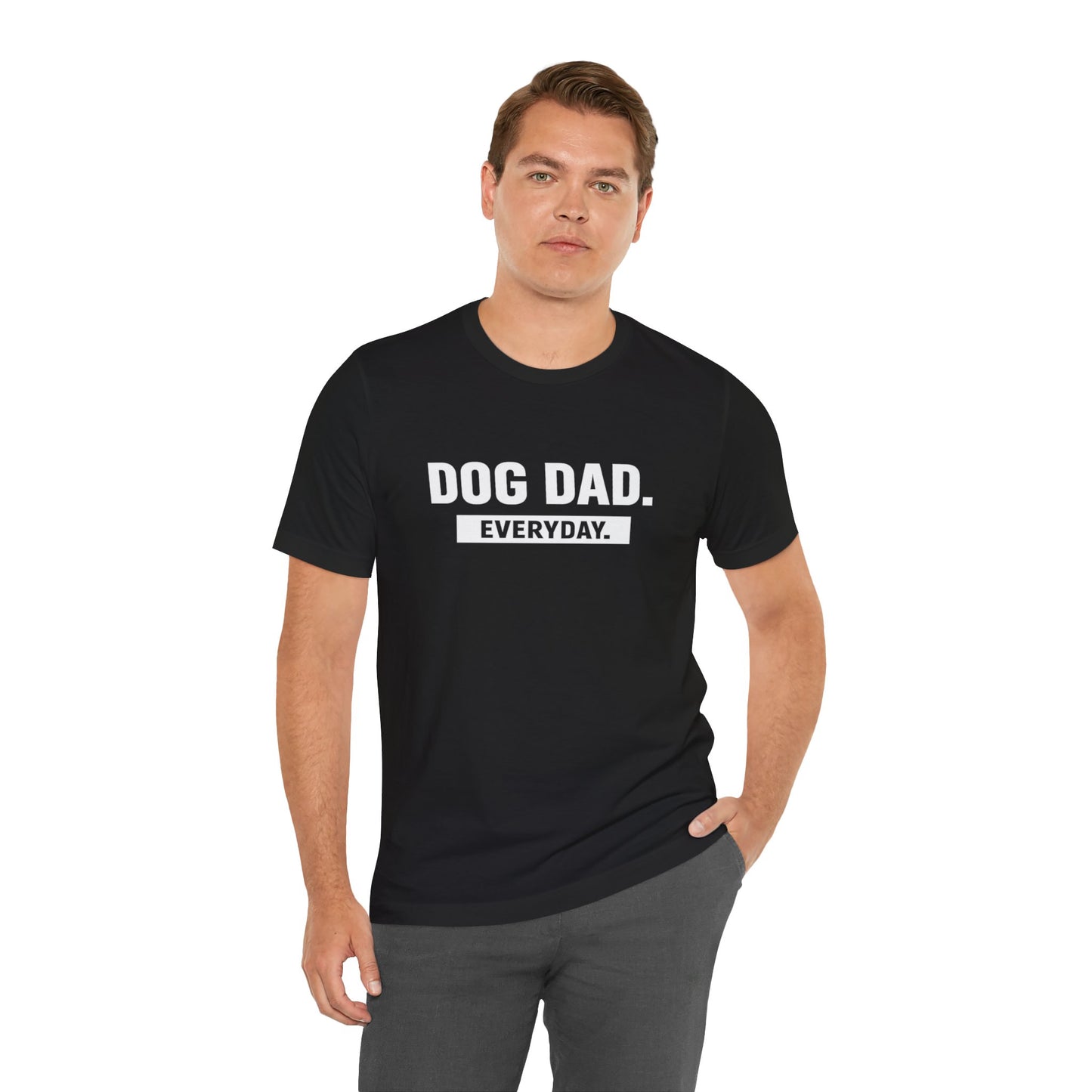 Dog Dad Everyday T-Shirt – Minimal Dog Lover Tee for Dog Dads | DogDadLife